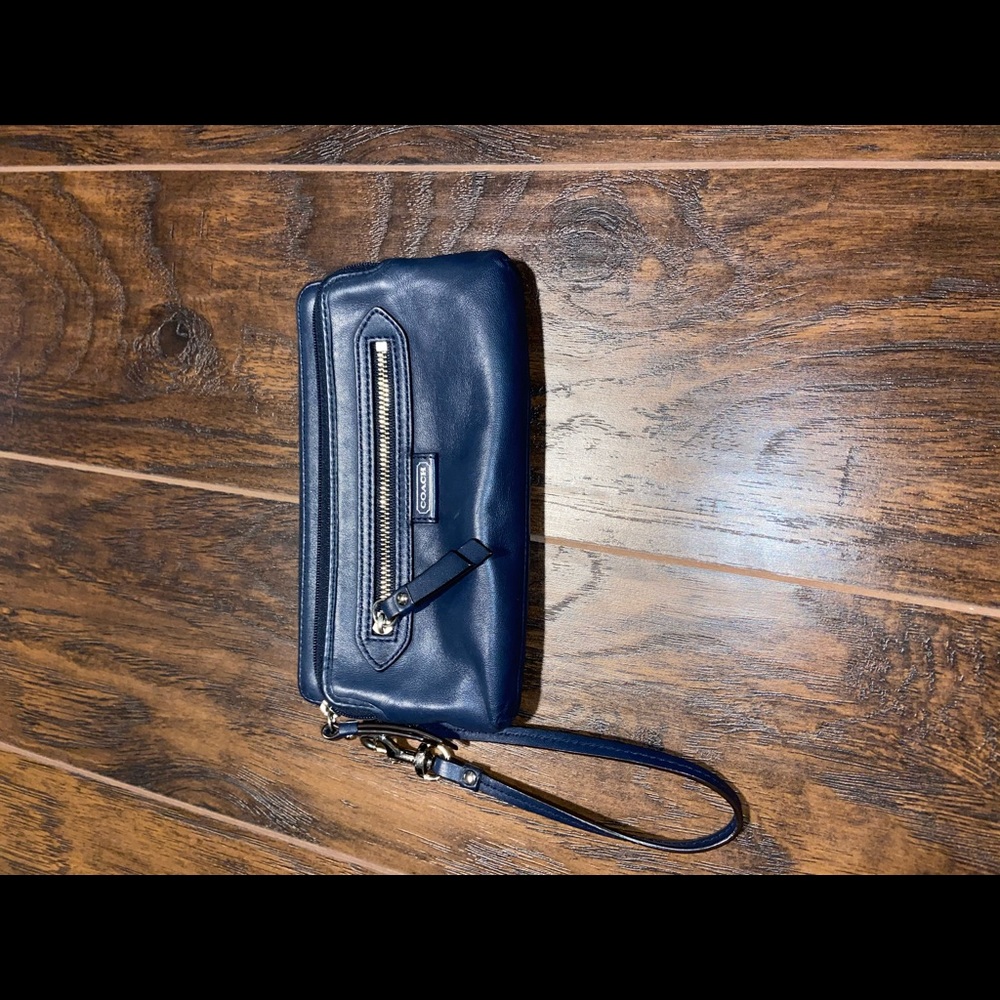 Blue Wristlet